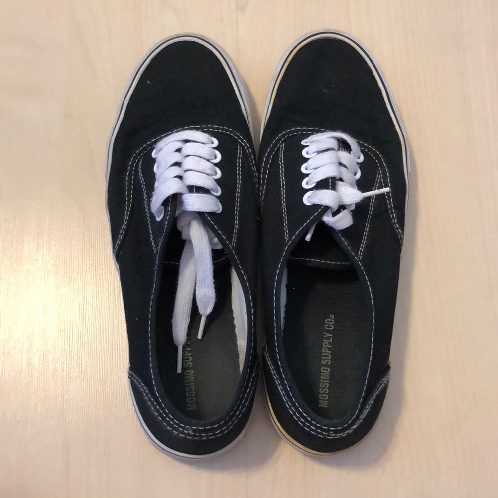 Black sneakers